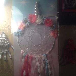 Light up unicorn dreamcatcher